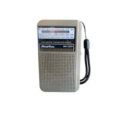 GENERICO - RADIO PARLANTE PORTÁTIL FMAMSW RECARGABLE DE BOLSILLO