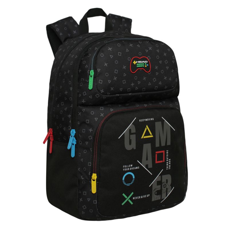 HEAD - Mochila Infantil Niño Fantasy Joystick Negro Head