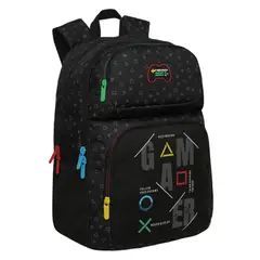 HEAD - Mochila Infantil Niño Fantasy Joystick Negro