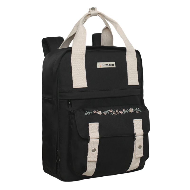 HEAD - Mochila Mujer Moda Omega Bordado Negro Head