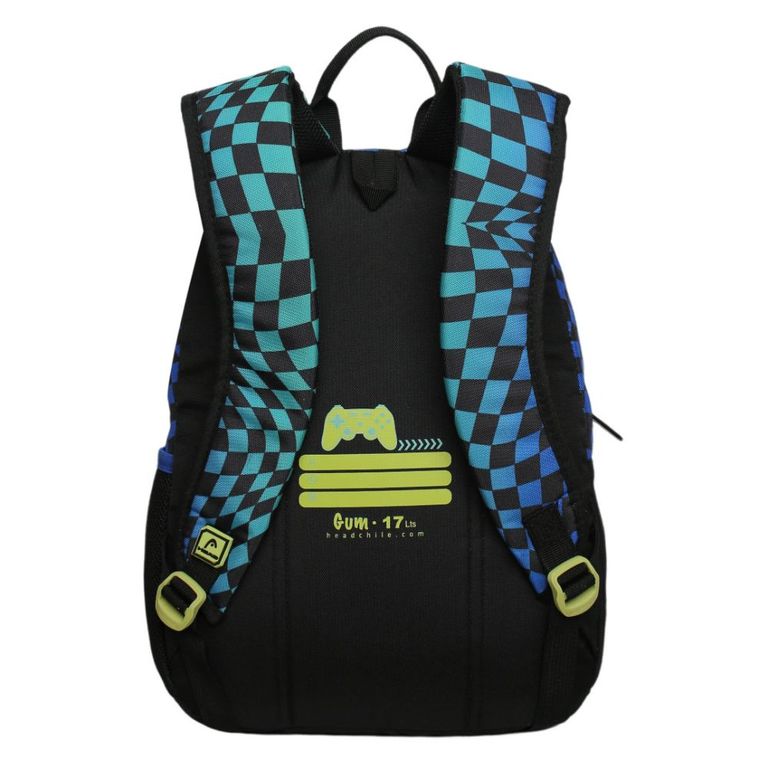 Mochila Infantil Nino Gum Chess Gamer Negro Negro TALLA UNICA