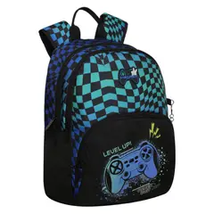 HEAD - Mochila Infantil Niño Gum Chess Gamer Negro