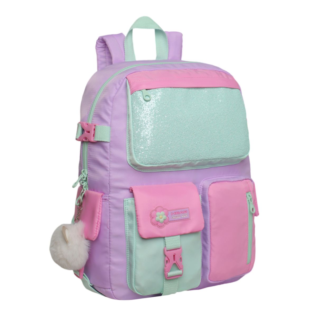 HEAD - Mochila Mujer Kawaii Fusion Color Block Pastel Head
