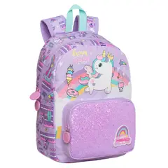 HEAD - Mochila Infantil Niña Pop Unicornio Lila