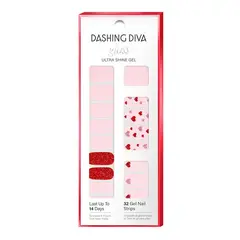 GENERICO - Uñas Adhesivas Gloss Ultra Shine Gel Corazones