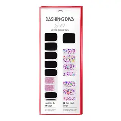 GENERICO - Uñas Adhesivas Gloss Ultra Shine Gel Negro