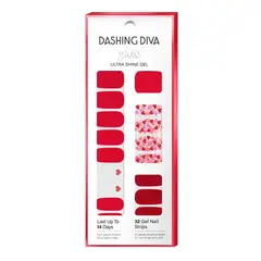 GENERICO - Uñas Adhesivas Gloss Ultra Shine Gel Rojo