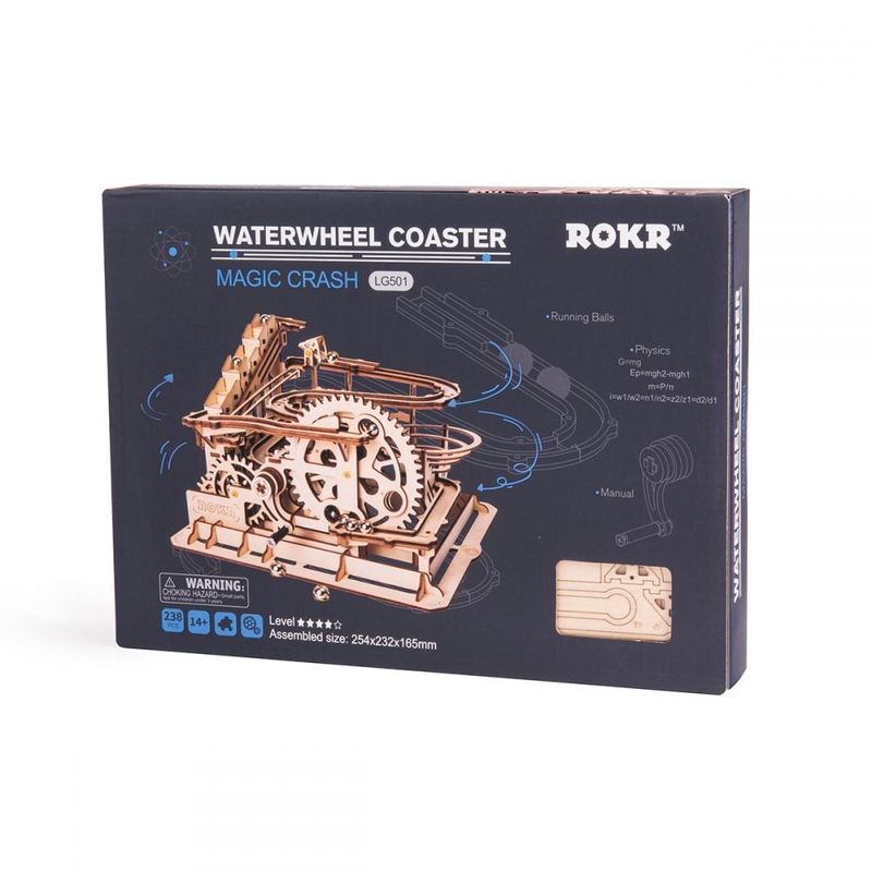 ROBOTIME - Montaña Rusa de Madera - Puzzle 3D Robotime