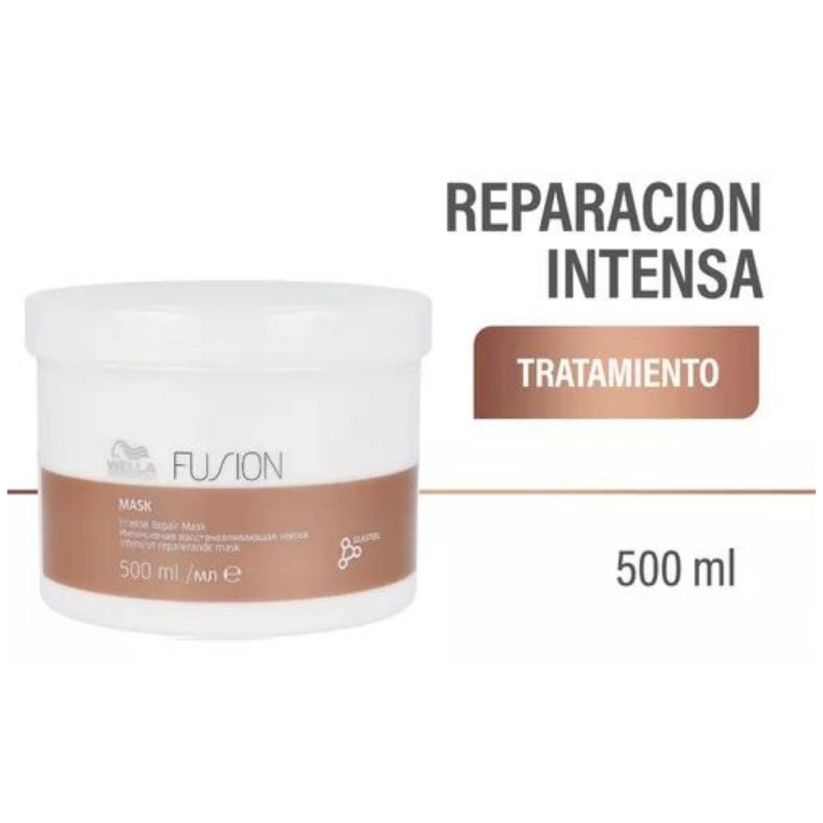 WELLA - Mascara Reparación Intensa Fusion Wella 500ml.-