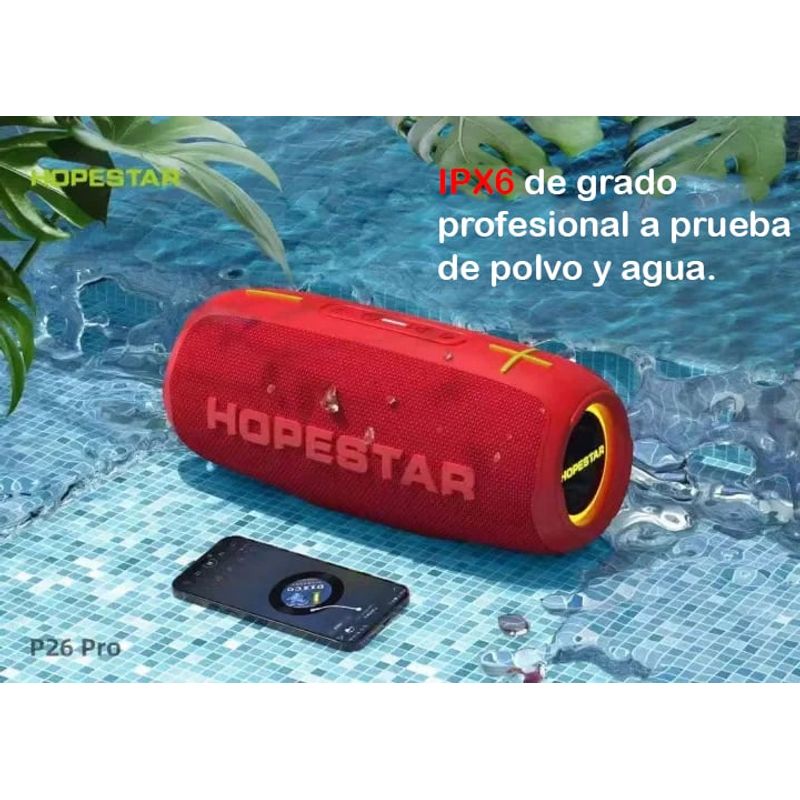 GENERICO - Parlante Portátil Bluetooth P26 Pro - Hopestar