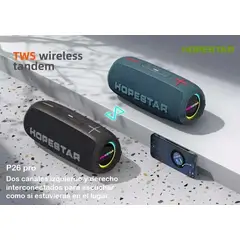 GENERICO - Parlante Portátil Bluetooth P26 Pro - Hopestar