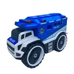 OEM - Juguete Camion Policia Camion De Emergencia Police Niños