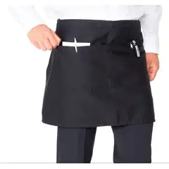 OEM - Mandil Delantal Corto Clasico Cocina Mesero Pintor 60x22cm