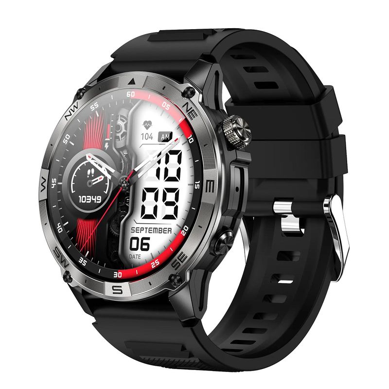 STARTECHOFFICE - Reloj Inteligente Deportivo HK08 GPS Pantalla AMOLED de 1.43 pulgadas