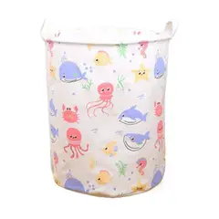 OEM - Cesto De Ropa Juguetes Diseño Infantil Canasto Tela
