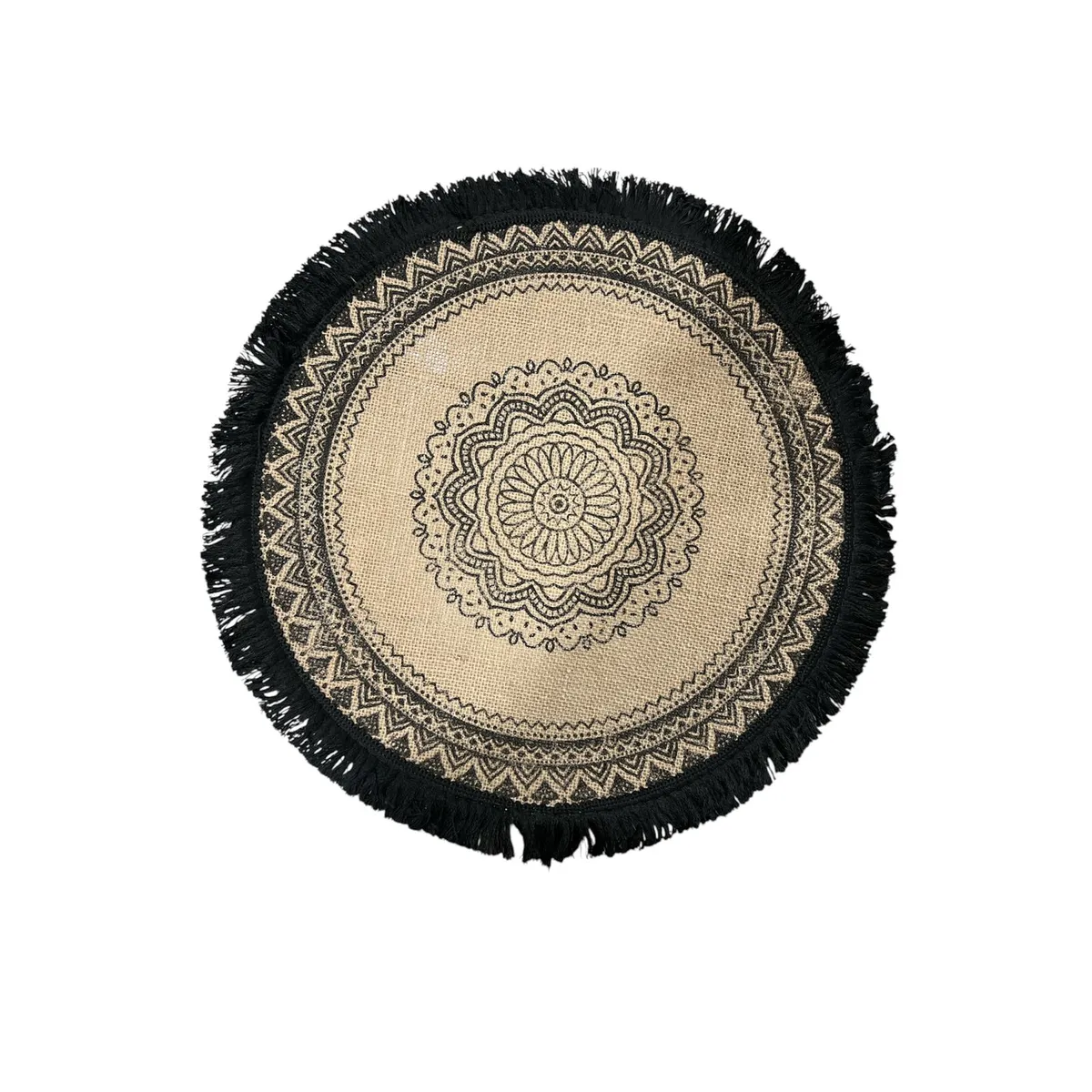 OEM - Set 4 Individuales Mantel De Mesa Individual Bohemio Mandala