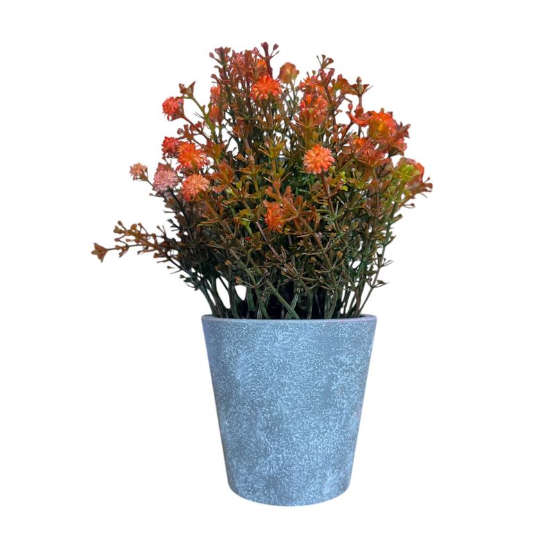 GENERICO - Macetero Planta Artificial Flores Maceta Decorativa Centro