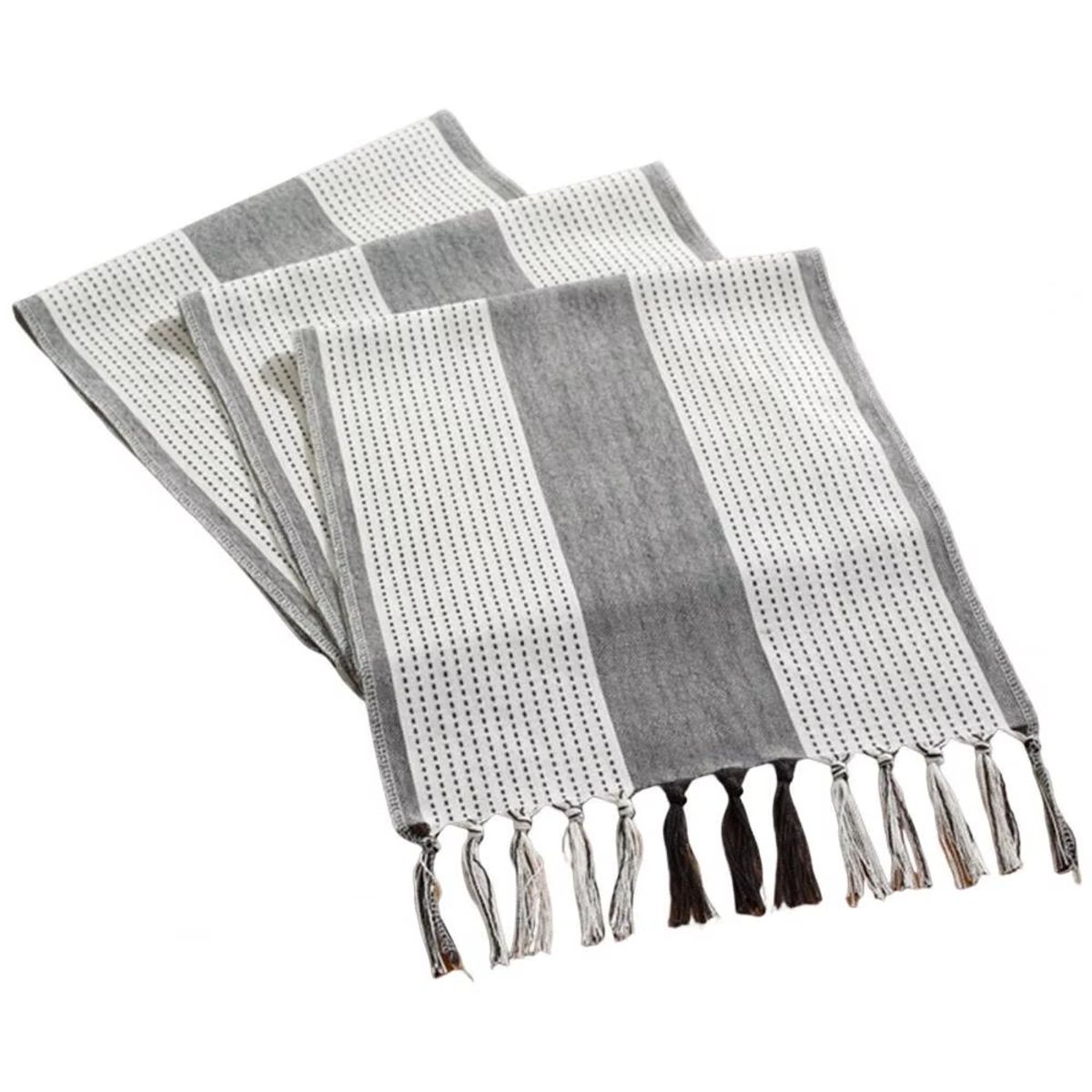 OEM - Mantel Camino De Mesa Rectangular Tejido Doble 180x37cm