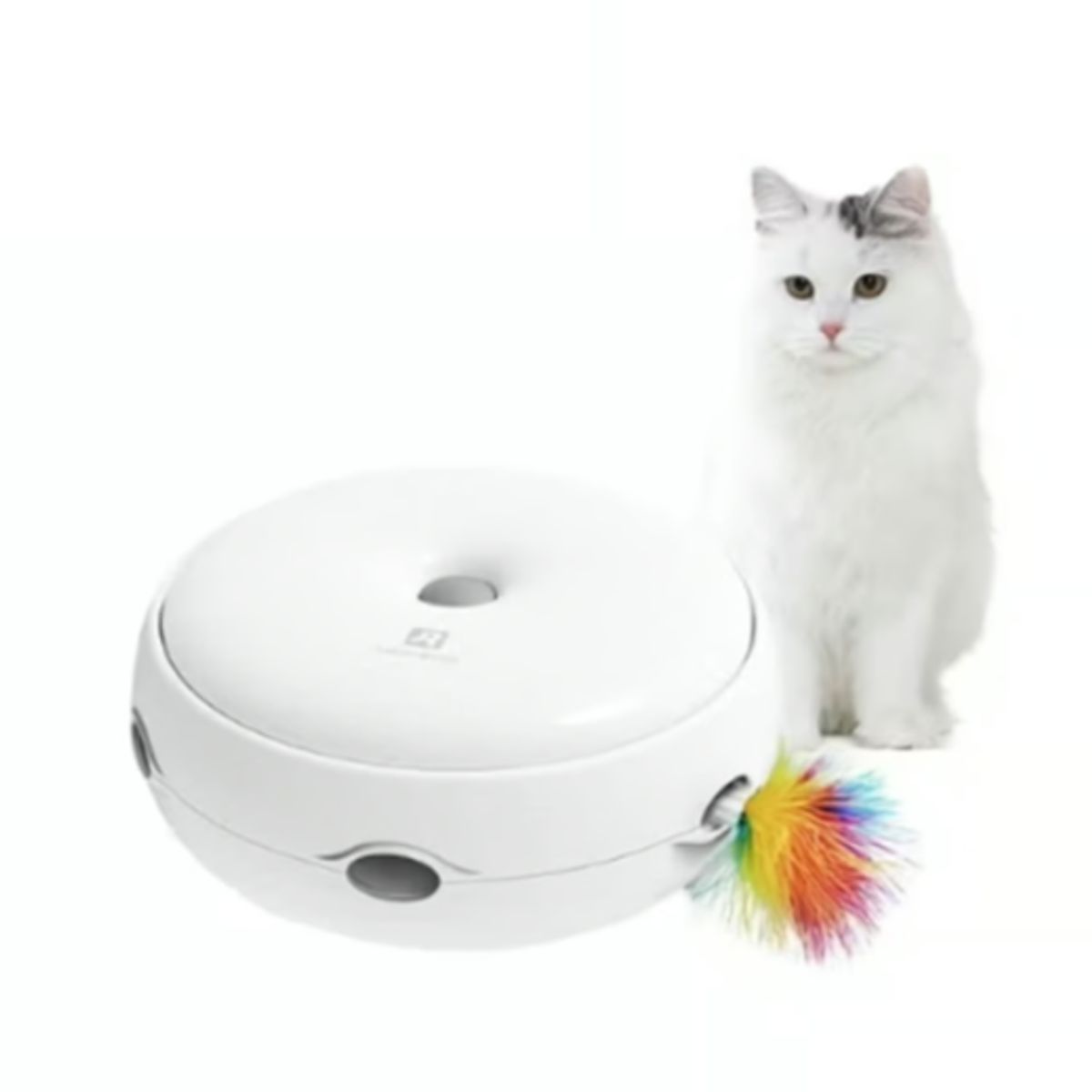 GENERICO - Juguete Interactivo Inteligente Para Gatos Con Plumas