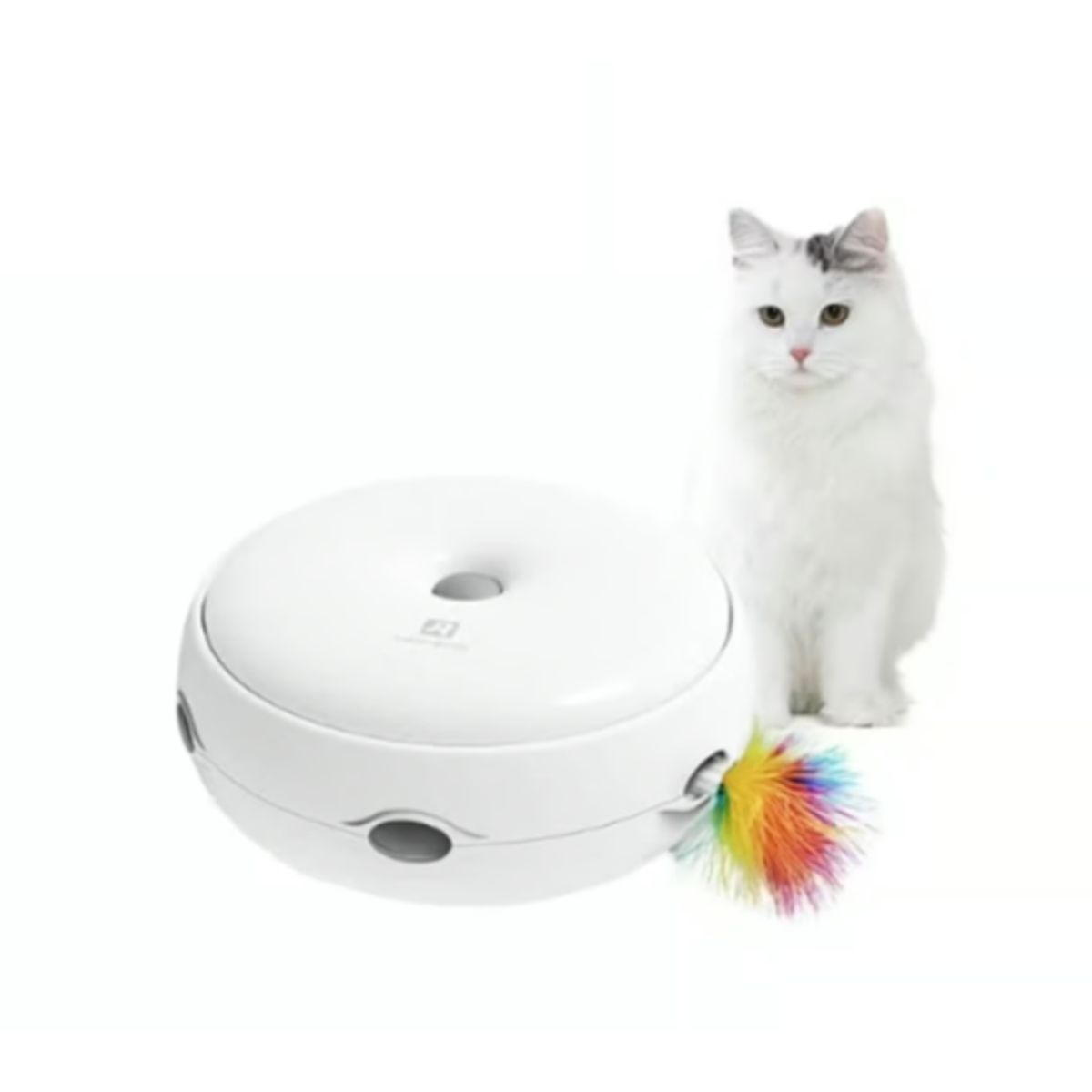 GENERICO - Juguete Interactivo Inteligente Para Gatos Con Plumas