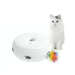 GENERICO - Juguete Interactivo Inteligente Para Gatos Con Plumas