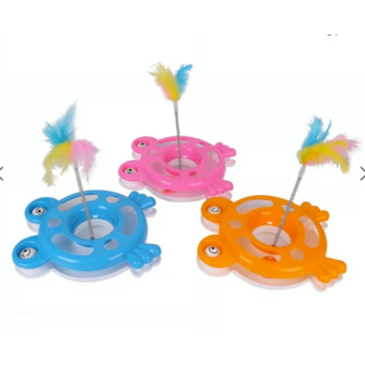 GENERICO - Juguete Interactivo Para Gatos Plumas