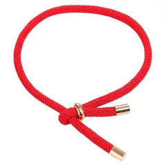 TODOJOYAS - Pulsera Cuerda Roja Nudo Para Charm Ajustable