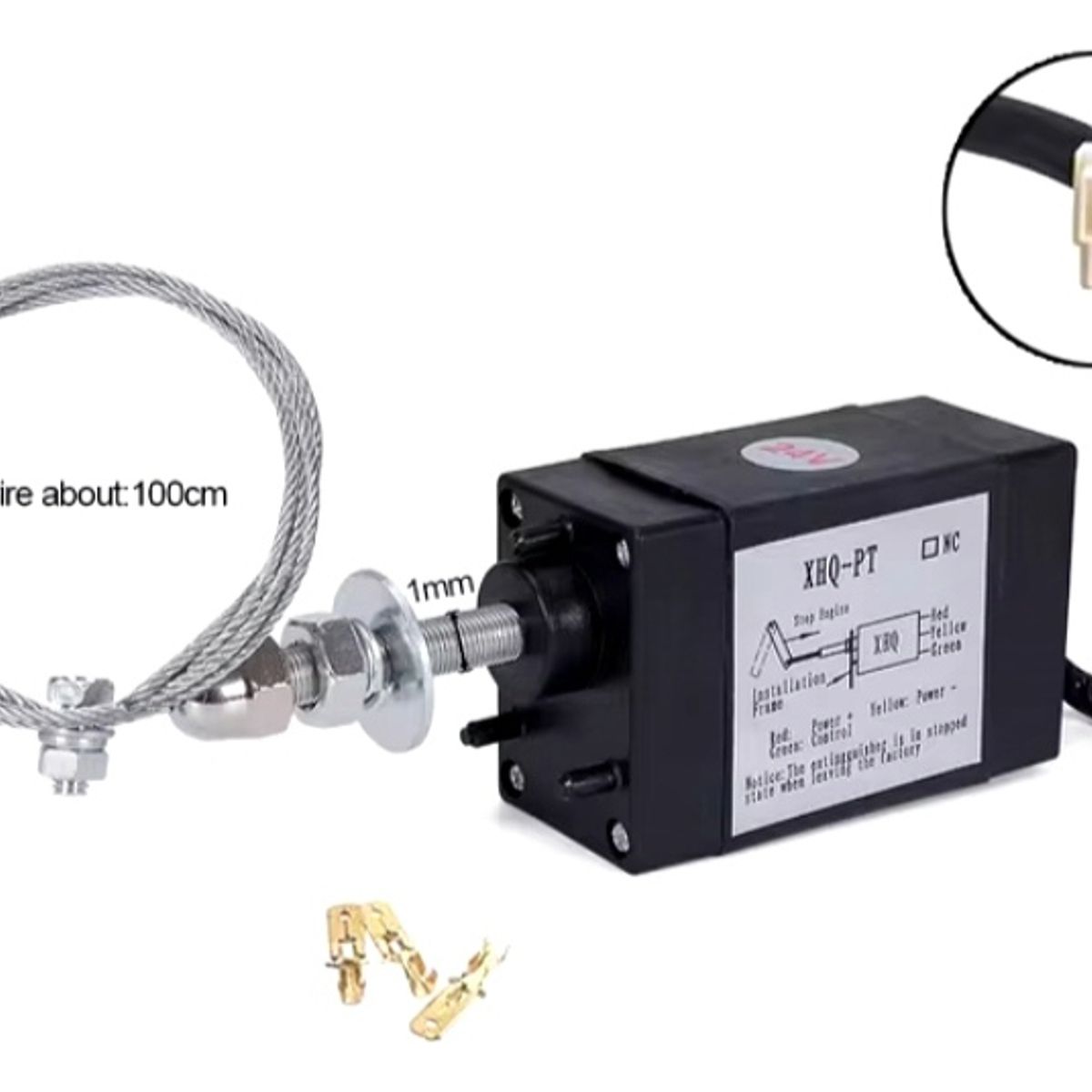 GENERICO - Válvula Solenoide Actuador Parada Maquinaria Xhq-nc 12volt