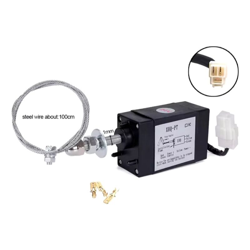 GENERICO - Válvula Solenoide Actuador Parada Maquinaria Xhq-nc 12volt