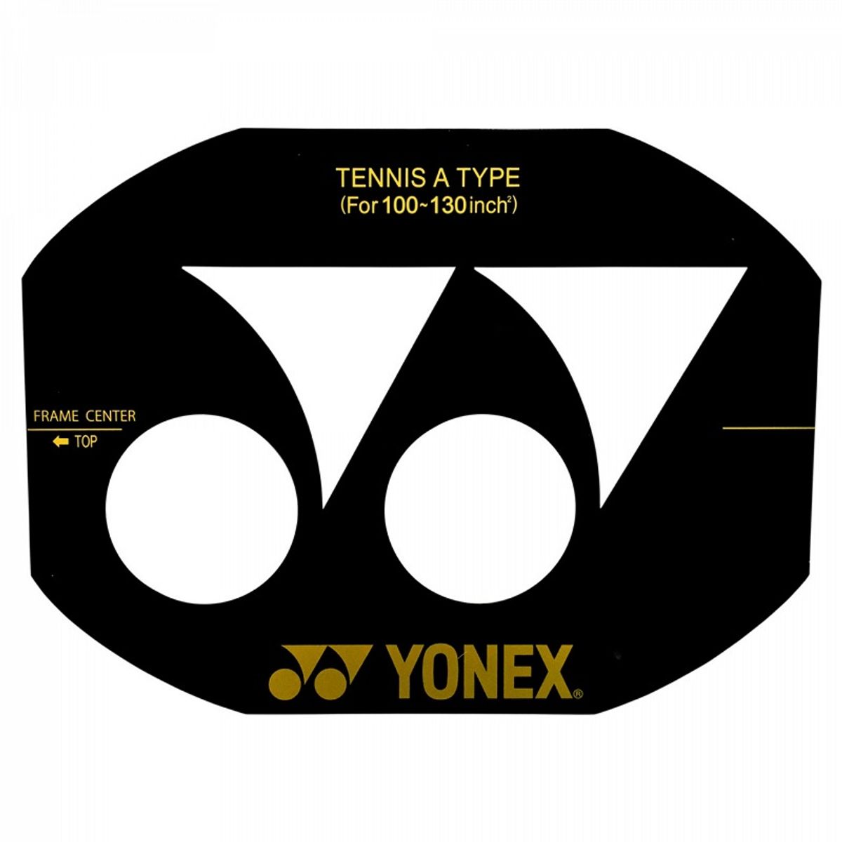 YONEX - PLANTILLA PARA RAQUETAS YONEX 100-130 PULGADAS