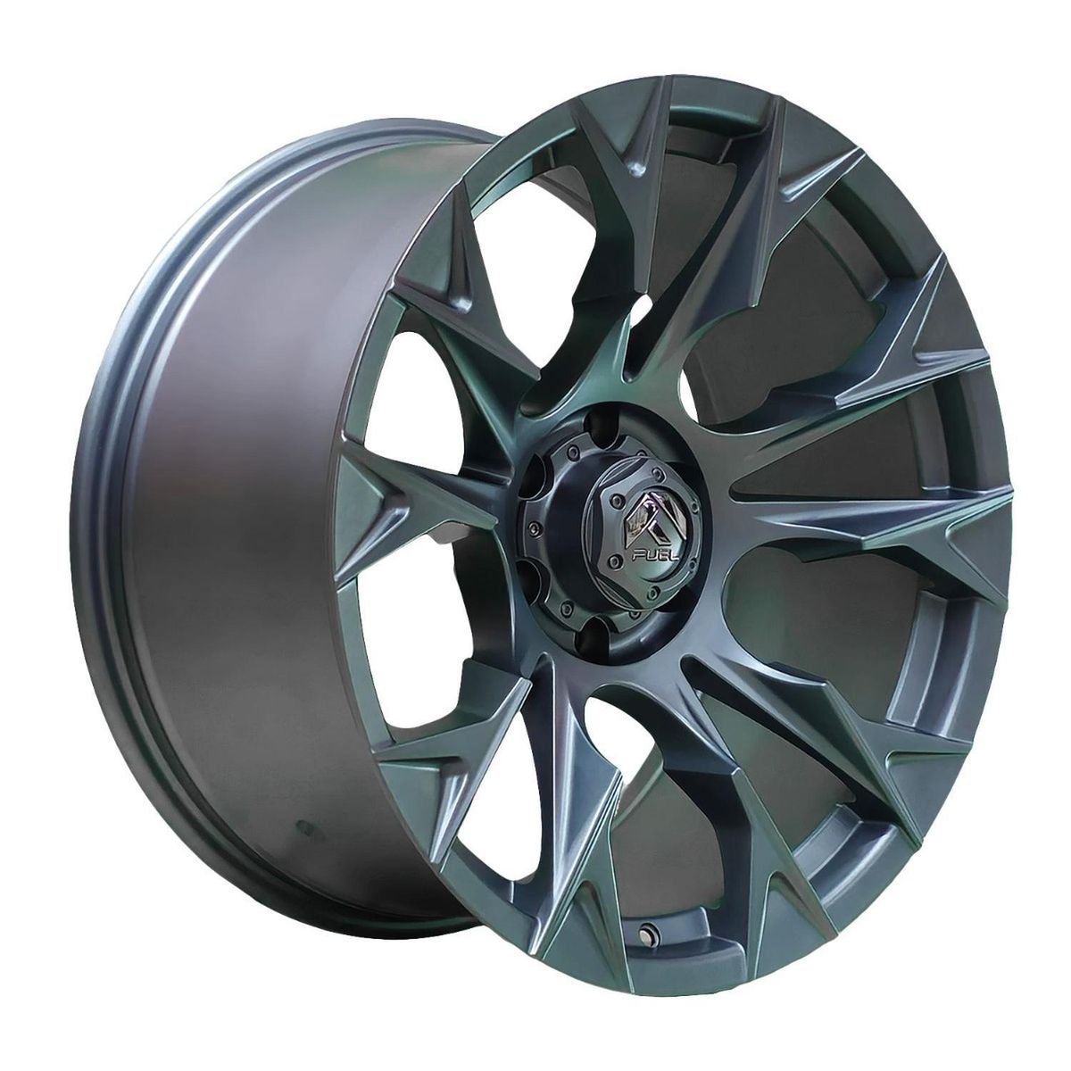 GENERICO - Set 4 Llantas 20x10 6X135 Et-10 FLAME5 MG