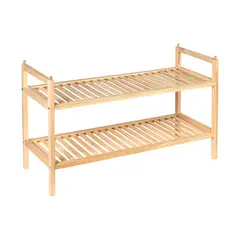 CASATUA - Rack Zapatero Mueble Organizador Zapatos Multiuso - Cafe