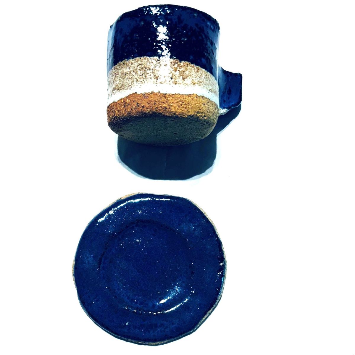 GOIC DISEÑOS - Taza de café hecha a mano cerámica gres diseño exclusivo