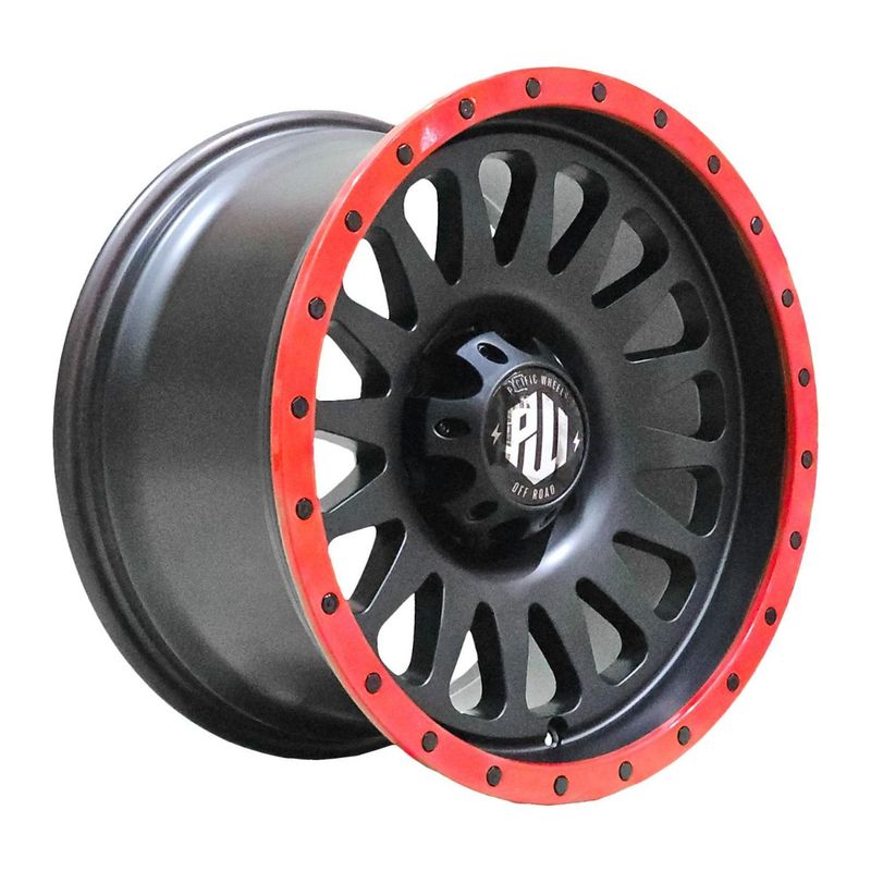 GENERICO - Set 4 Llantas 17x9 6X139 Et0 XYLON MB-LRED-BR