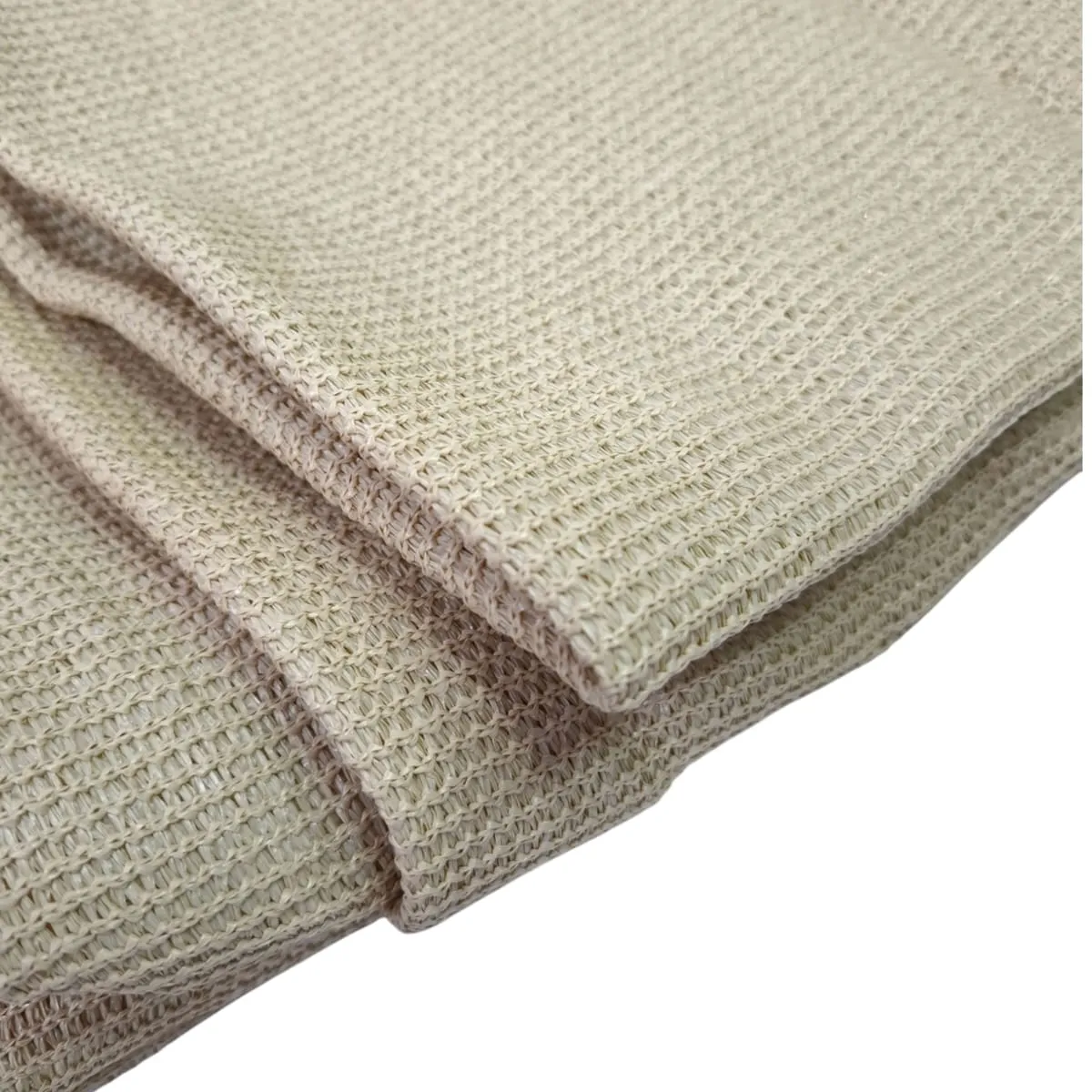 GENERICO - Malla Raschel Beige Café 4.20 de ancho 95%P - venta por metro lineal