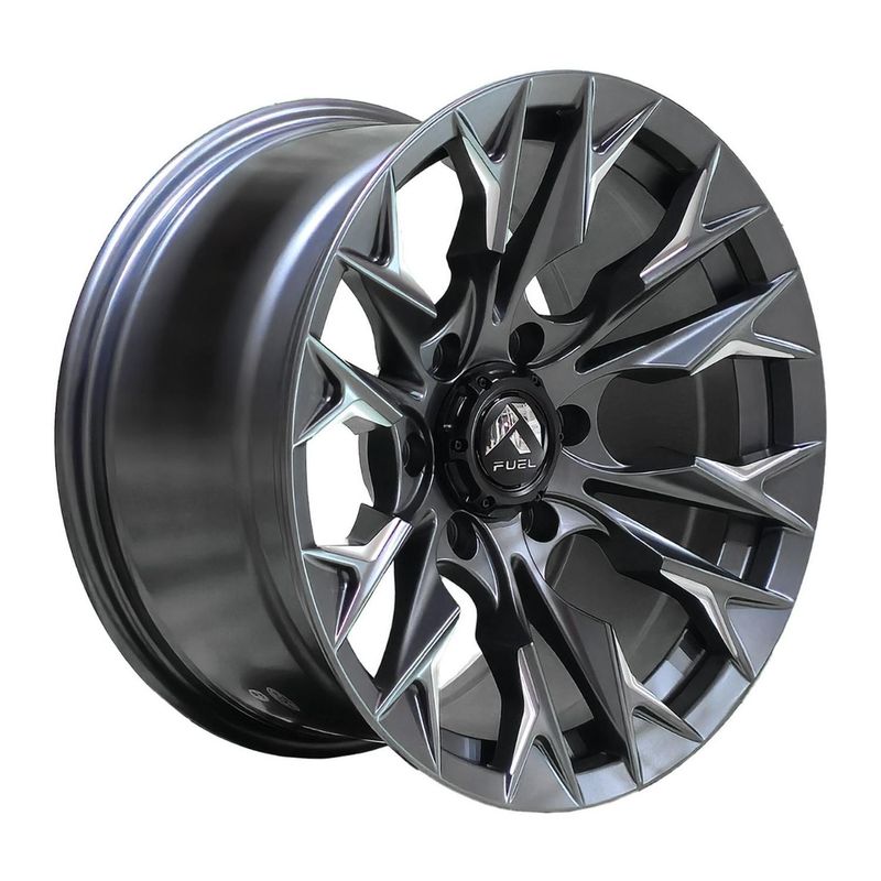 GENERICO - Set 4 Llantas 17x9 6X139 Et0 FLAME6 MG-MM