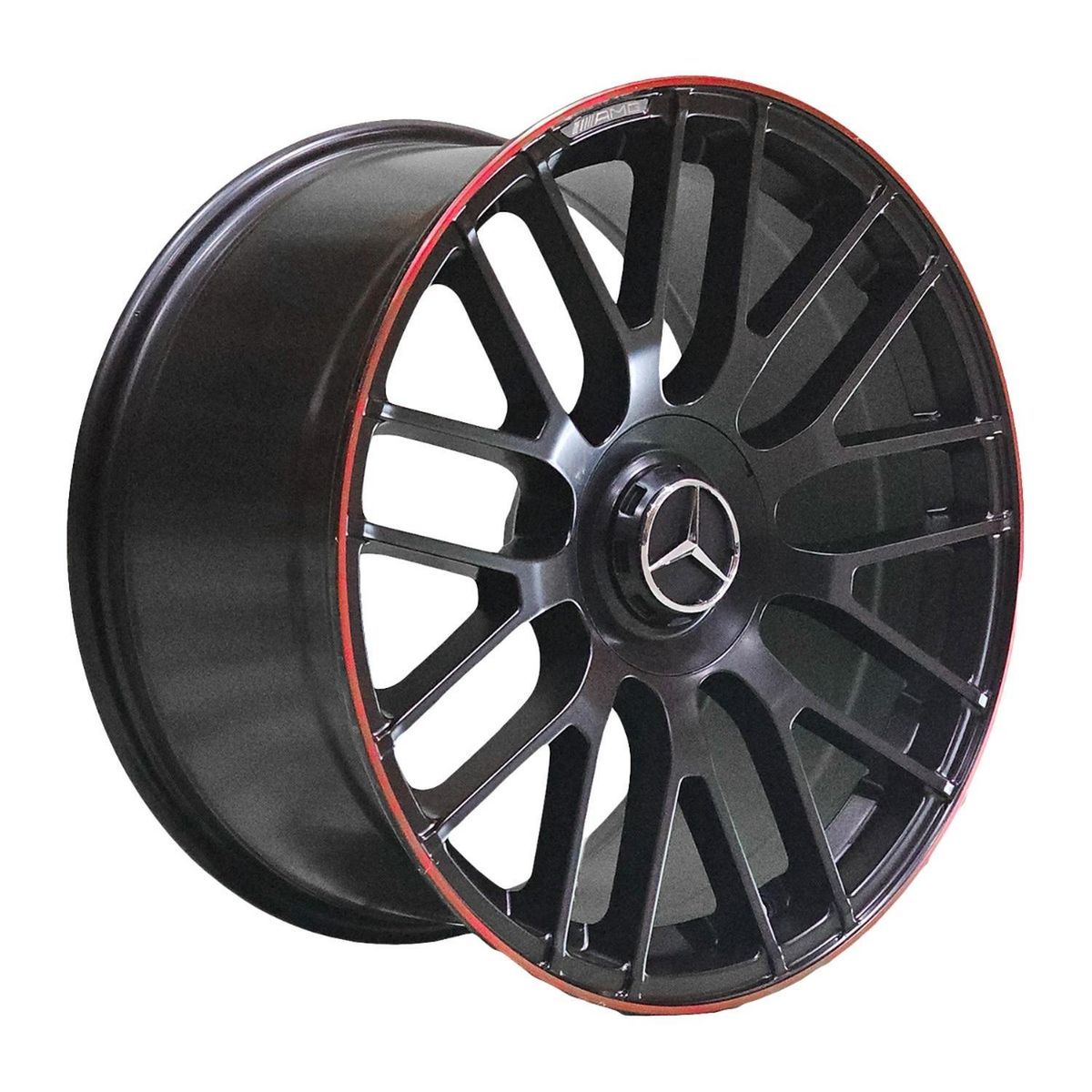 GENERICO - Set 4 Llantas 19x9.5 5X112 Et35 MBENZ9002 MB-LRED (Tra)