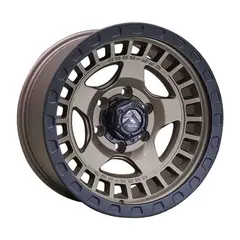 GENERICO - Set 4 Llantas 17x9 6X139 Et0 WARP MBRNZ-LMB