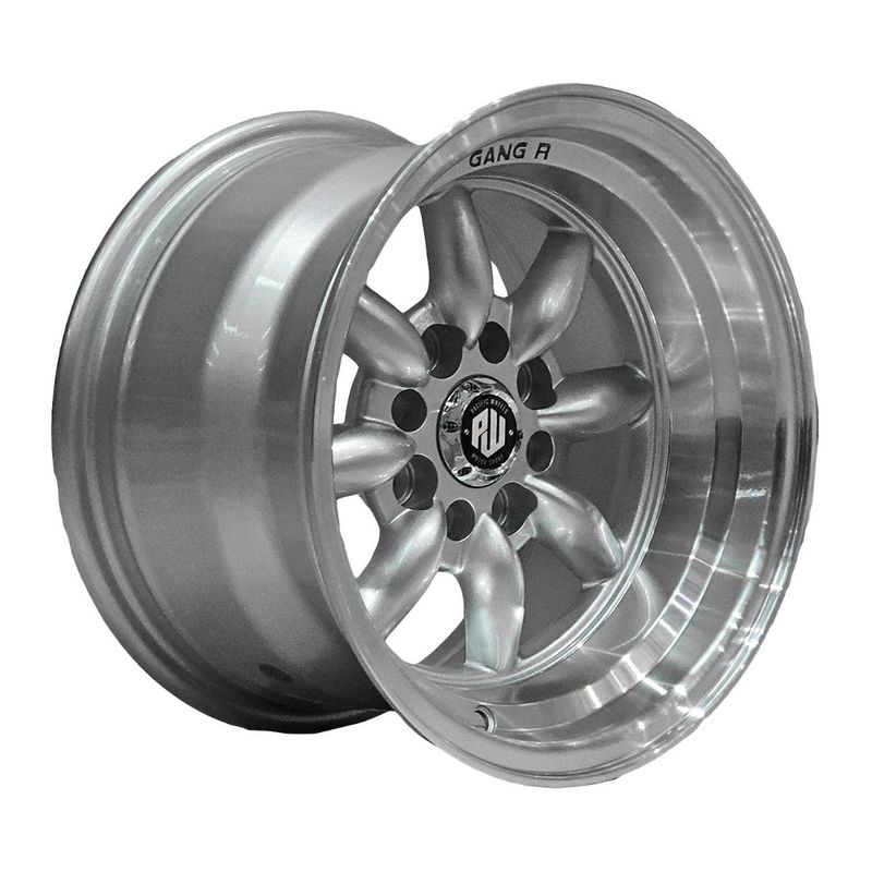 GENERICO - Set 4 Llantas 13x8 4X98/4X100 Et-7 MINILIGHTS S-LM