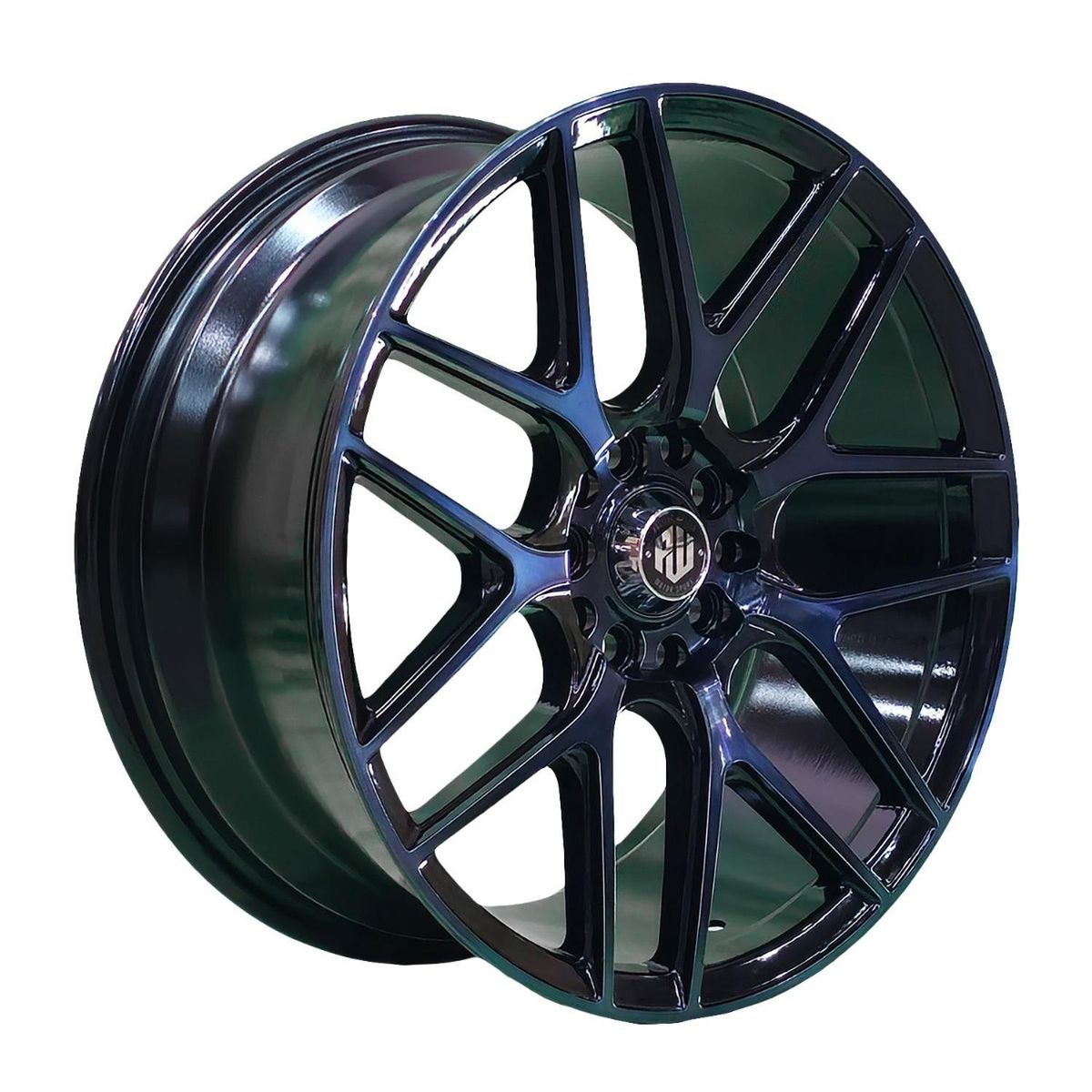 GENERICO - Set 4 Llantas 17x8.5 5X108/5X114 Et30 RAGNO B-BV