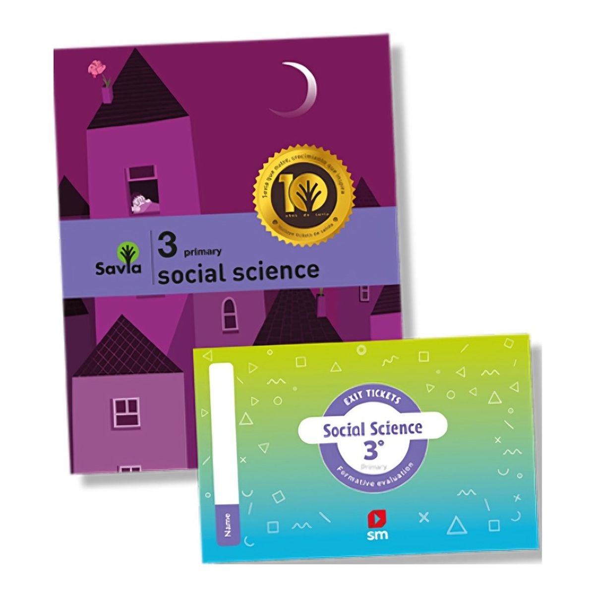 TOP10BOOKS - TEXTO Pack Social Science 3° Savia - Ediciones SM