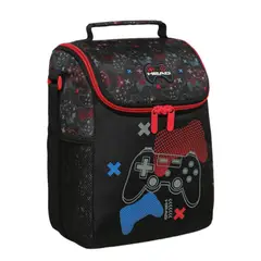 HEAD - Lonchera Infantil Hombre Greenland Future Gamer Negro