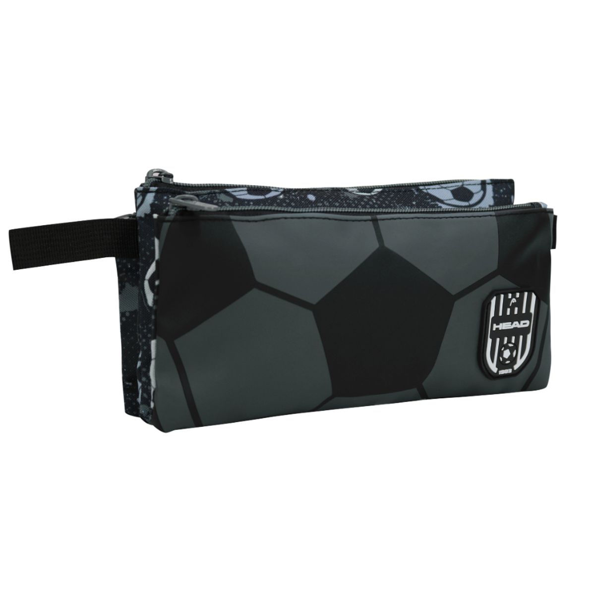 HEAD - Estuche Infantil Triple Celerio Soccer Negro Head