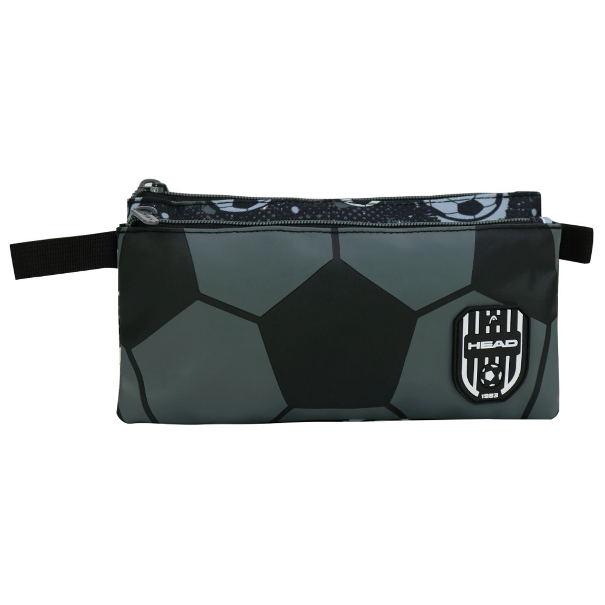 HEAD - Estuche Infantil Triple Celerio Soccer Negro Head