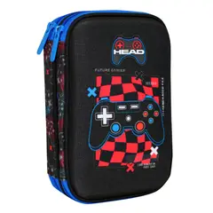 HEAD - Estuche Duro Infantil Hombre Box Future Gamer Negro