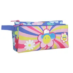 HEAD - Estuche Infantil Triple Celerio Smile Flowers Morado