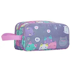 HEAD - Estuche Infantil Mujer Atos New Gatos Pastel
