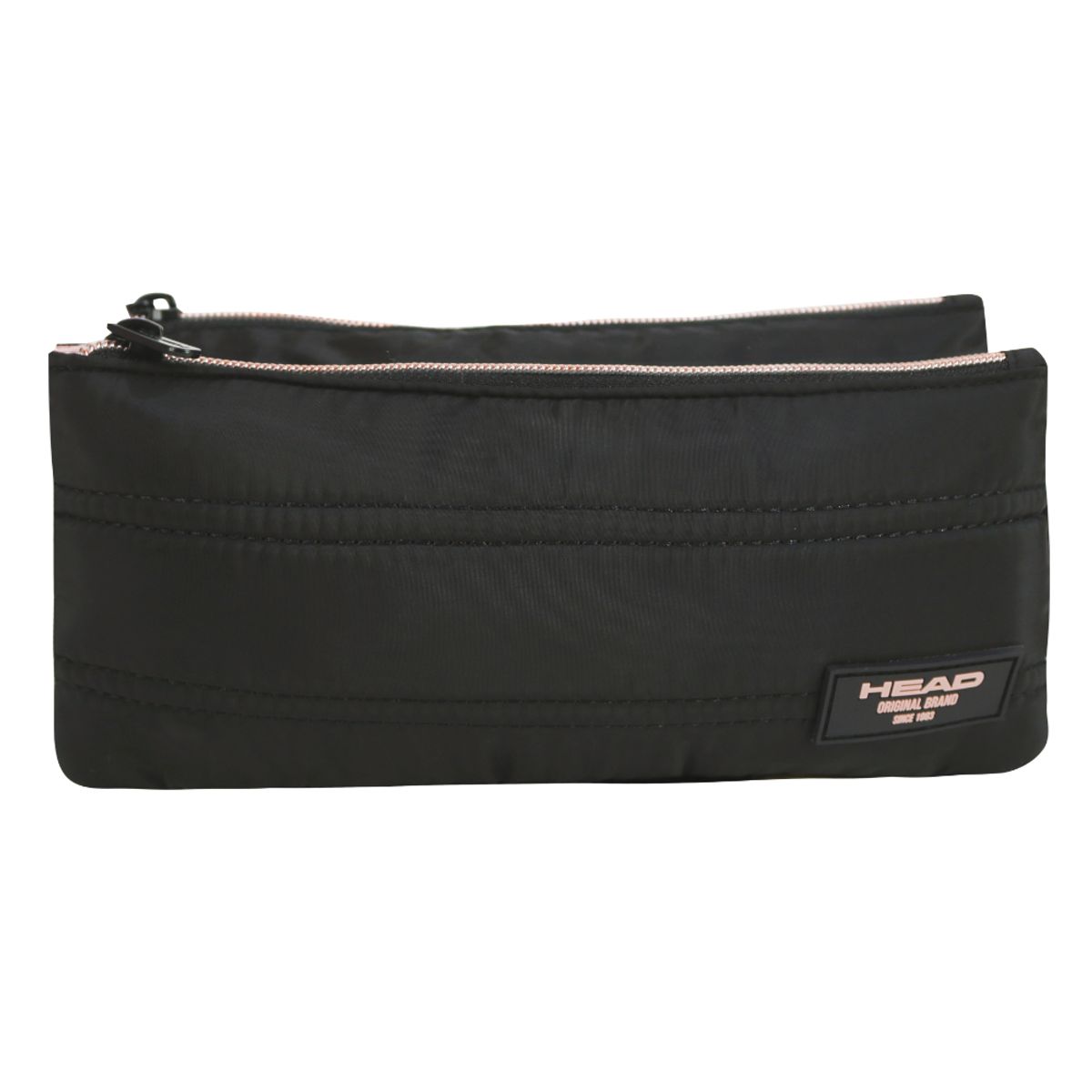 HEAD - Estuche Triple Celerio Quilt Negro Head
