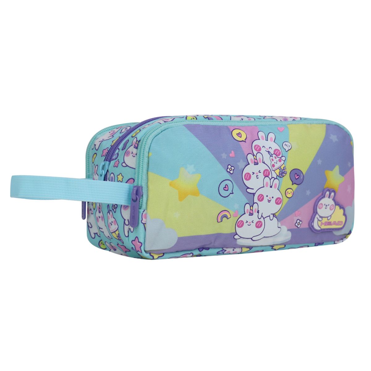HEAD - Estuche Infantil Mujer Atos Conejos Menta Head