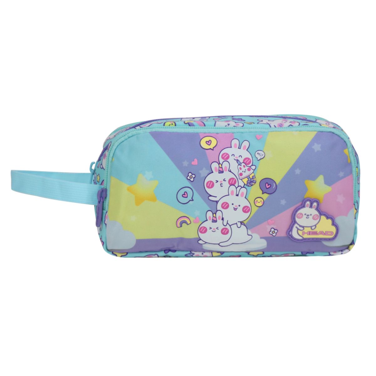 HEAD - Estuche Infantil Mujer Atos Conejos Menta Head
